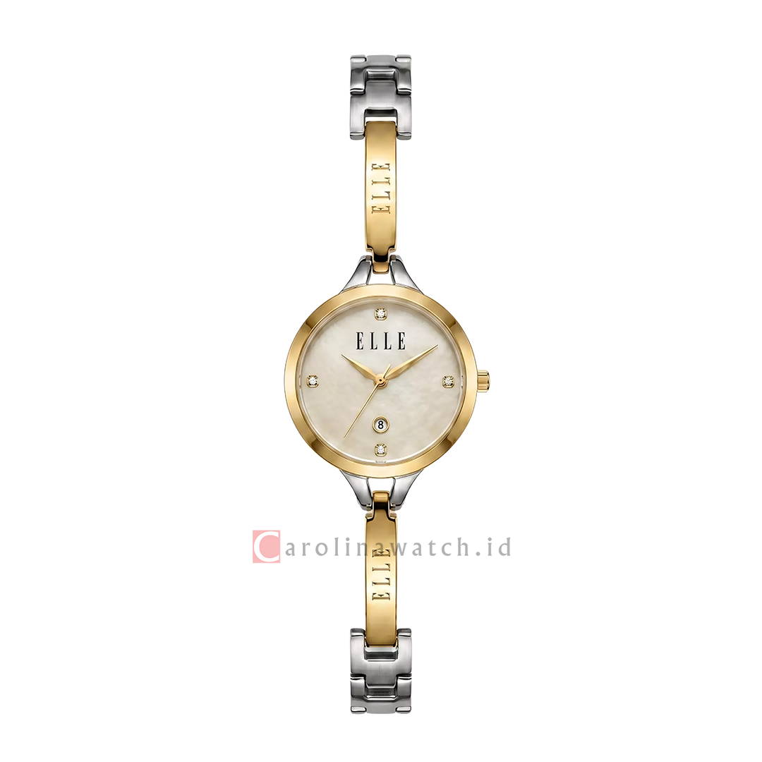 Jam Tangan ELLE Aurore EL009-3G10B16 Women Analog Dial Stainless Steel Strap