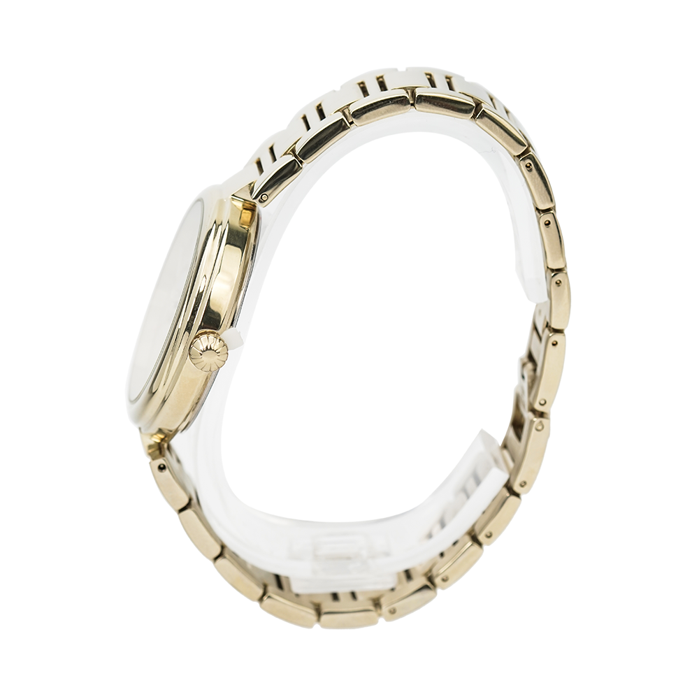 Jam Tangan ESPRIT ES109512004 Women Silver Dial Gold Stainless Steel Strap