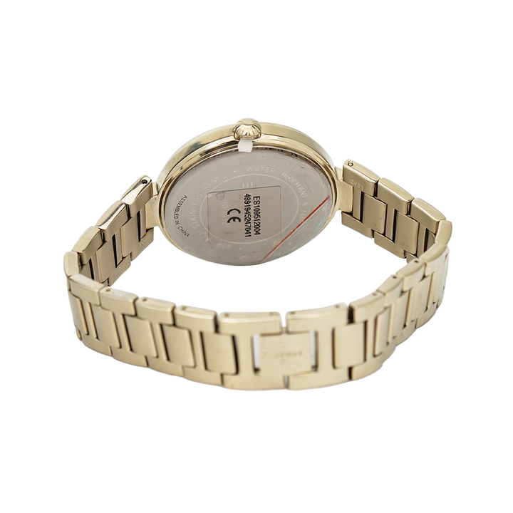 Jam Tangan ESPRIT ES109512004 Women Silver Dial Gold Stainless Steel Strap
