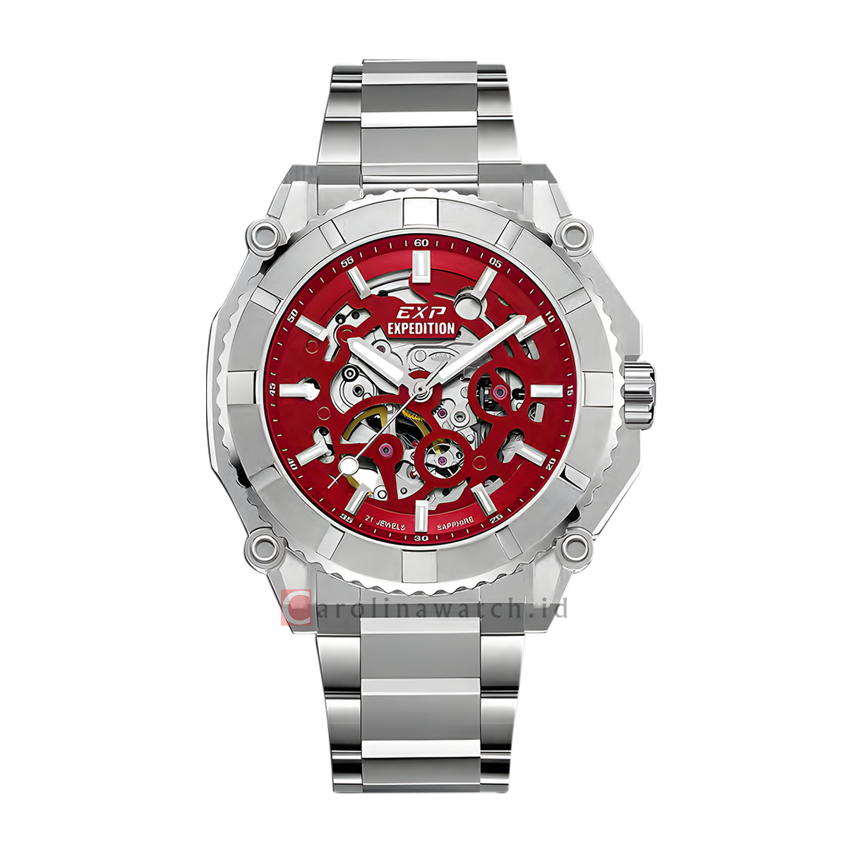 Jam Tangan Expedition Exp Chronograph Exp EX 3009 MABSSRE Men Automati ...