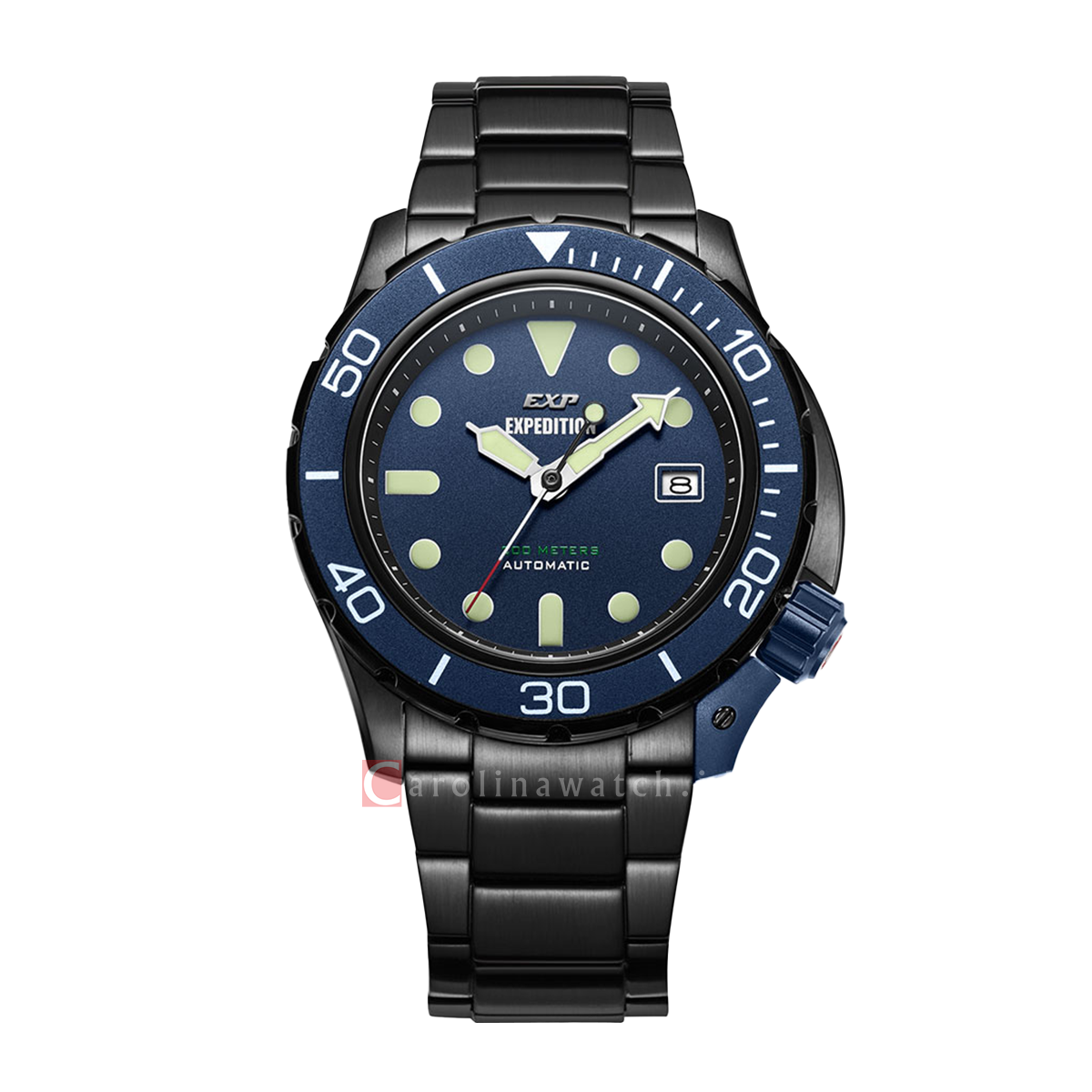 Jam Tangan Expedition EXP Sport EX 6809 MABIPBU Men Dark Blue Dial Bla ...