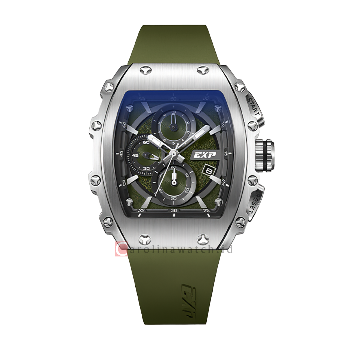 Jam Tangan Expedition EXP Chronograph EX 6846 MCRSSGN Men Olive Green ...