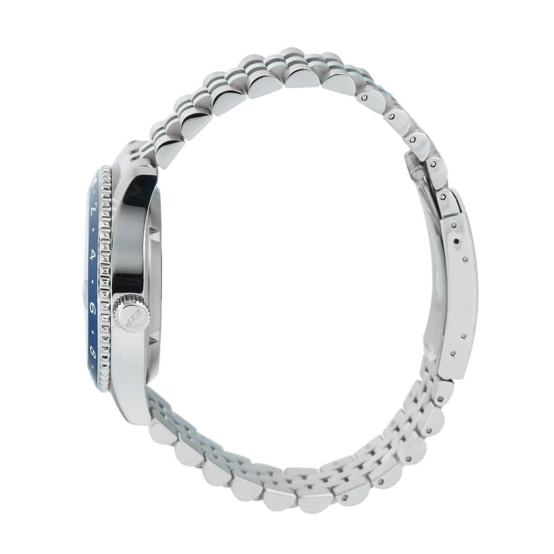 Jam Tangan Expedition EXP EX 6862 MABSSBU Men Blue Dial Stainless Steel Strap