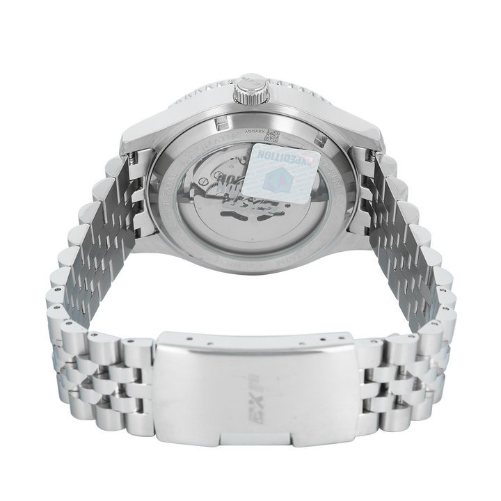 Jam Tangan Expedition EXP EX 6862 MABSSBU Men Blue Dial Stainless Steel Strap