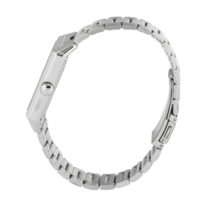 Jam Tangan Expedition EXP EX 6866 MDBSSSL Men Silver Dial Stainless Steel Strap