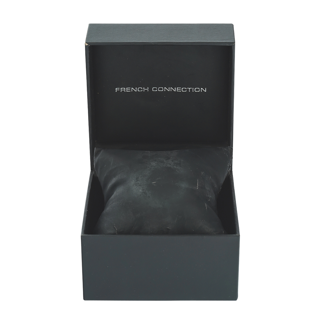 Jam Tangan French Connection FC1205RGM Women Gold Dial Rose Gold Stainless Steel Strap