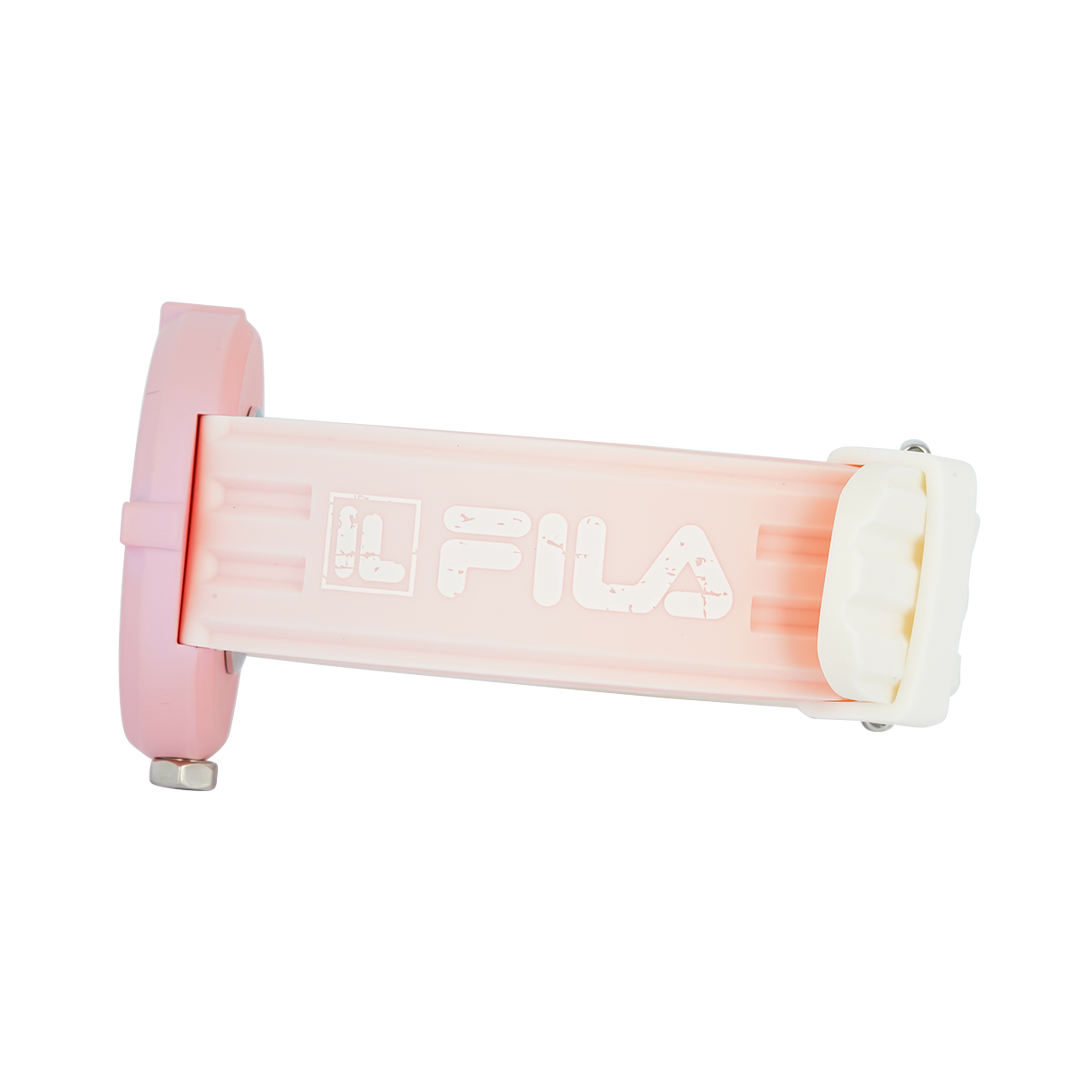 Jam Tangan FILA Italia Biella FL38338-106 Unisex Container Silver Dial Dual Color Rubber Strap