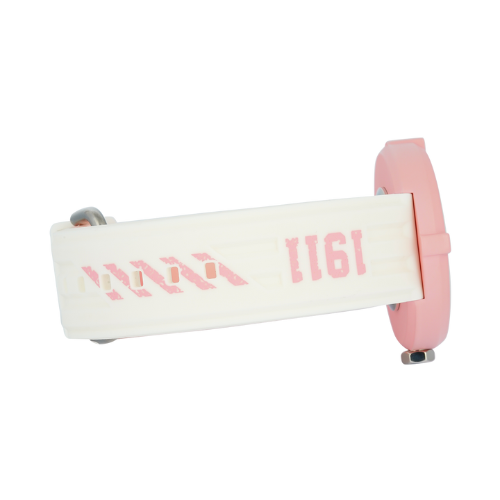 Jam Tangan FILA Italia Biella FL38338-106 Unisex Container Silver Dial Dual Color Rubber Strap