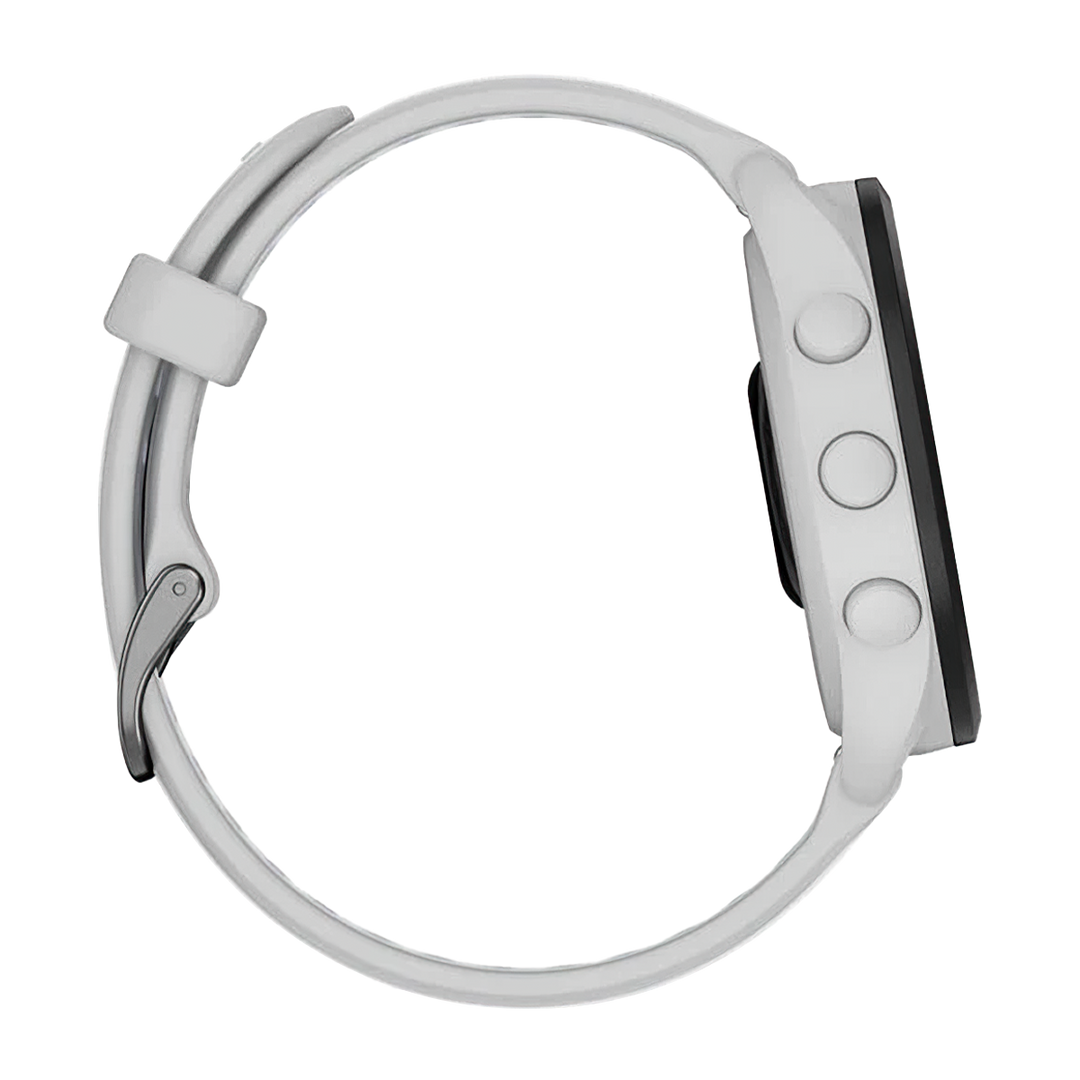 Jam Tangan Garmin Forerunner 165 FORERUNNER165MISTGREYWHTSTN Unisex GPS Running Watch with Heart Rate Monitor