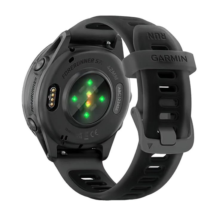 Jam Tangan Garmin Forerunner 570 FORERUNNER57042MMWIFIGPSBLACK Unisex Smart Running Watch with GPS