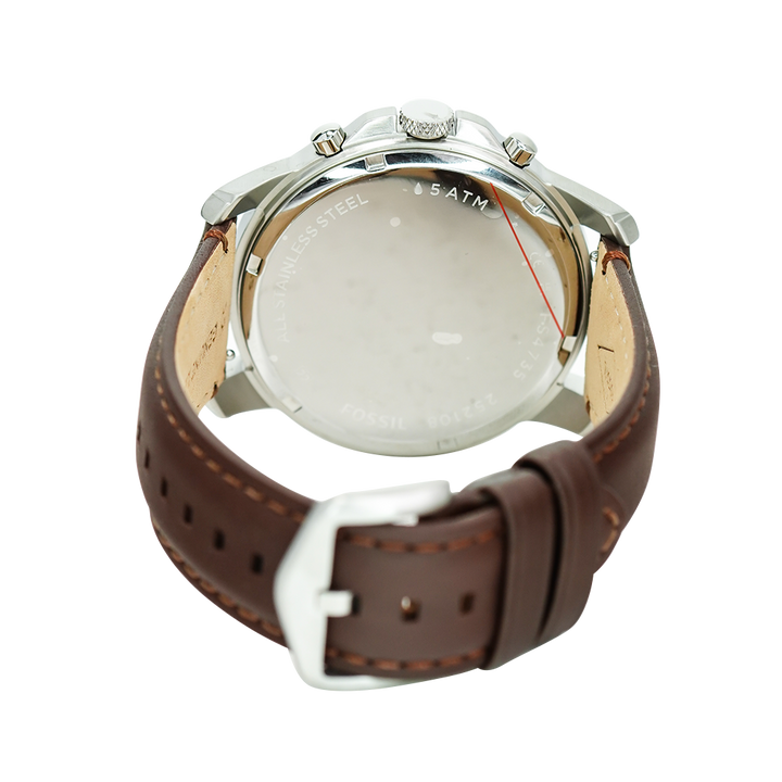 Tali Fossil Grant Chronograph Fs4735 Jam Tangan Fossil Grant
