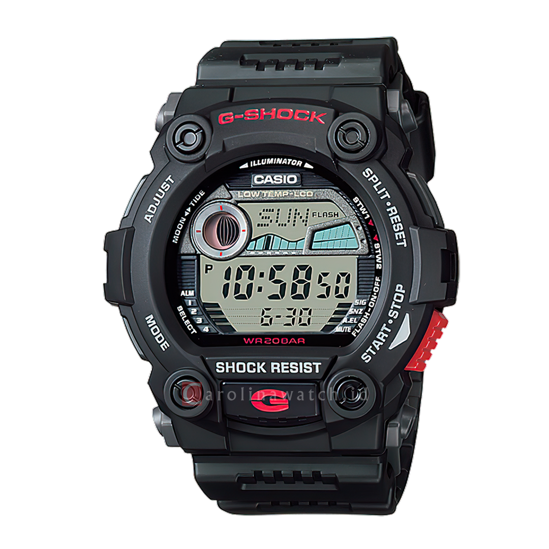 Jam Tangan CASIO G SHOCK G-7900-1D Men Digital Dial Black Resin Band