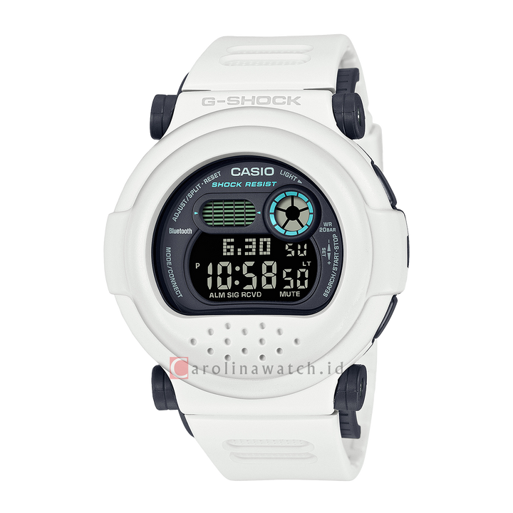 Jam Tangan Casio G-Shock G-B001SF-7D Men Sci-Fi World Series Digital Dial White Resin Band