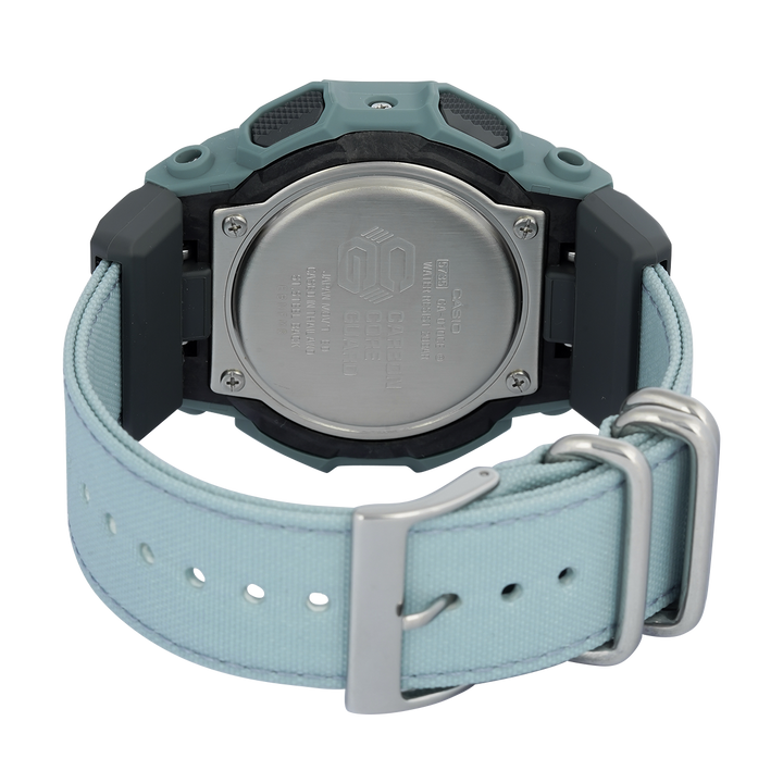 Jam Tangan Casio G-Shock GA-010CE-2A Men Green Digital Analog Dial Green Resin Band