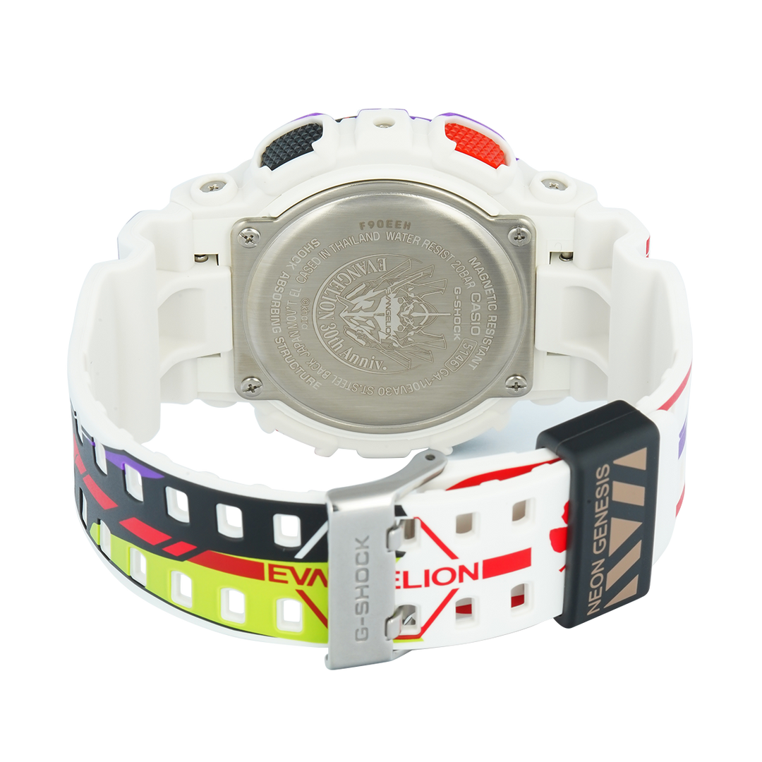 Jam Tangan Casio G-Shock GA-110EVA30-7A EVANGELION 30th Anniversary Men Digital Analog Dial Resin Band