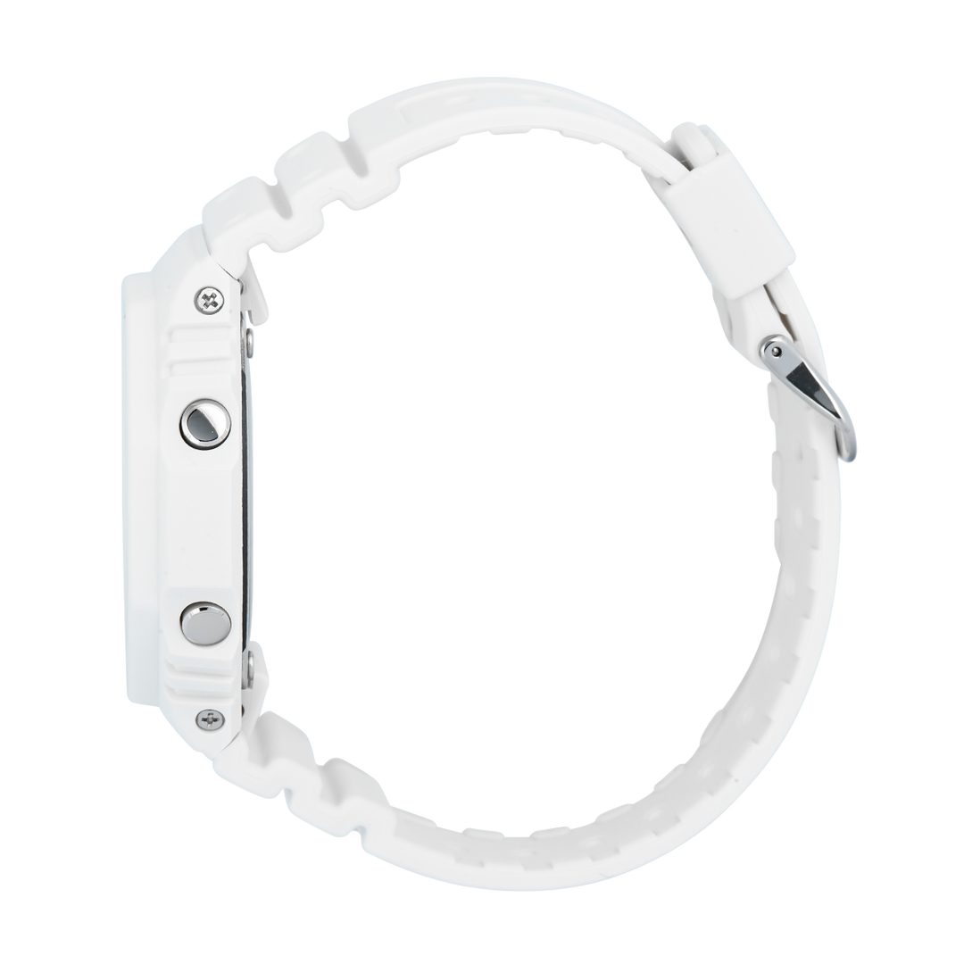 Jam Tangan CASIO G-SHOCK Classic GA-2100HDS-7A1 Men White Analog-Digital Dial White Resin Band