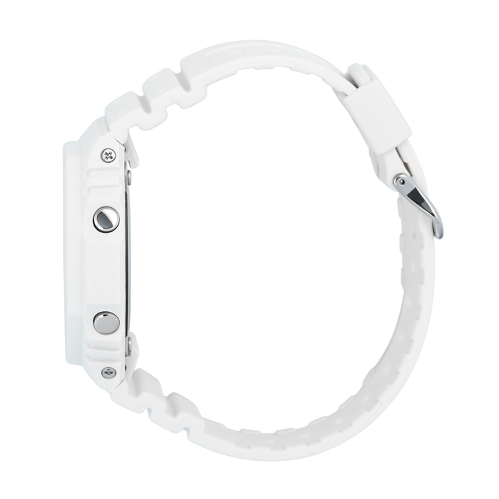 Jam Tangan CASIO G-SHOCK Classic GA-2100HDS-7A1 Men White Analog-Digital Dial White Resin Band
