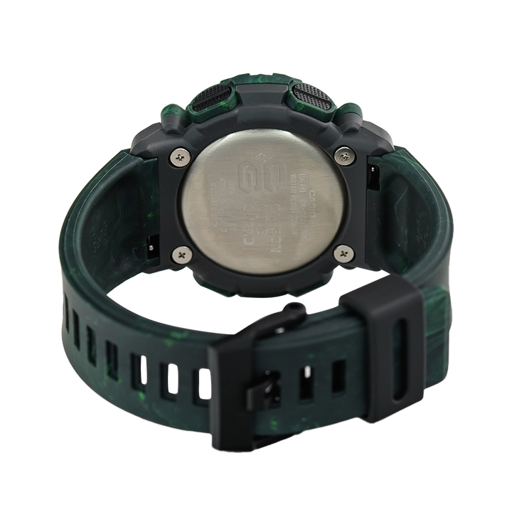 Jam Tangan Casio G-Shock GA-2200MFR-3A Men Mystic Forest Digital Analog Dial Green Resin Band