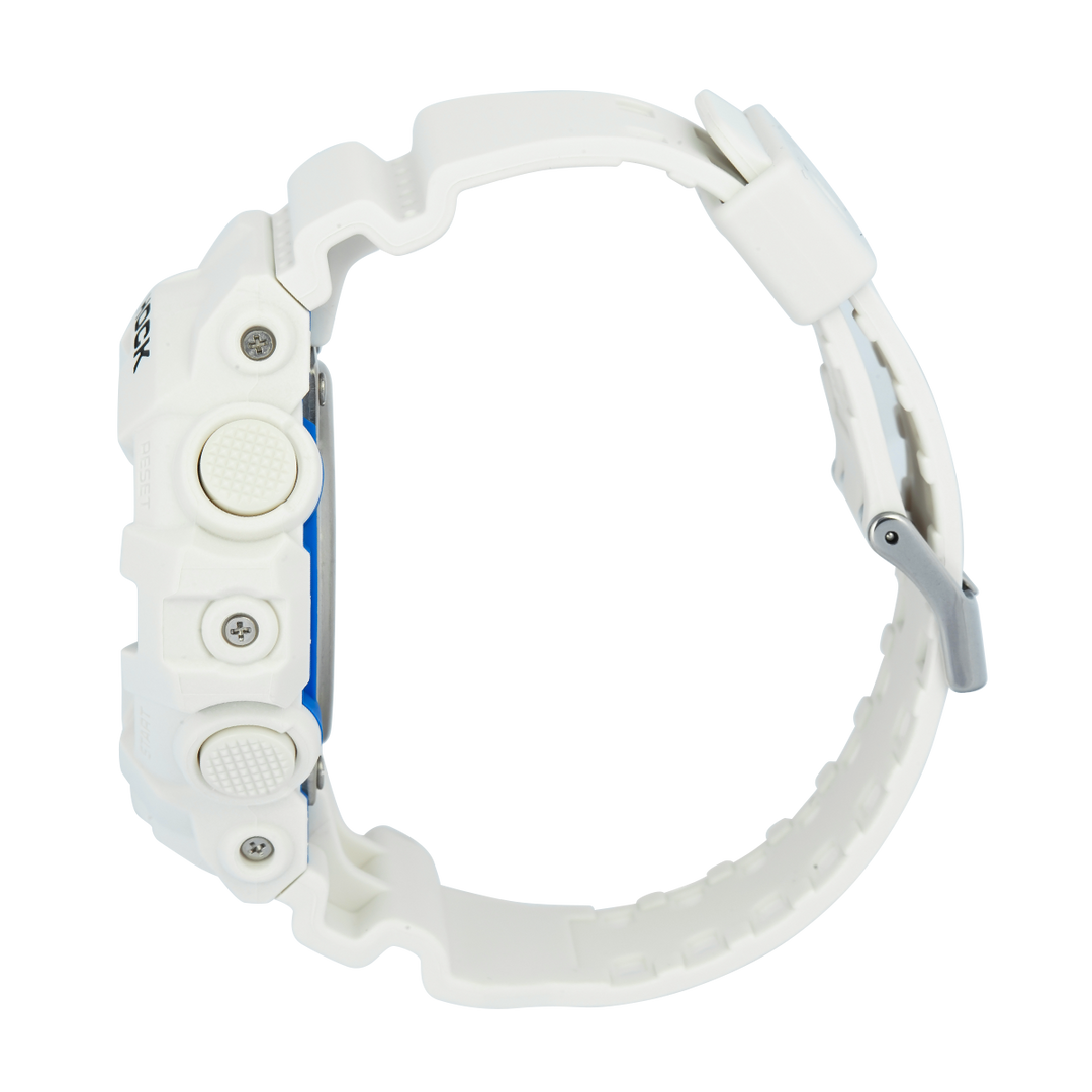 Jam Tangan CASIO G SHOCK GA-700HDS-7A Men Digital Analog Dial White Resin Band