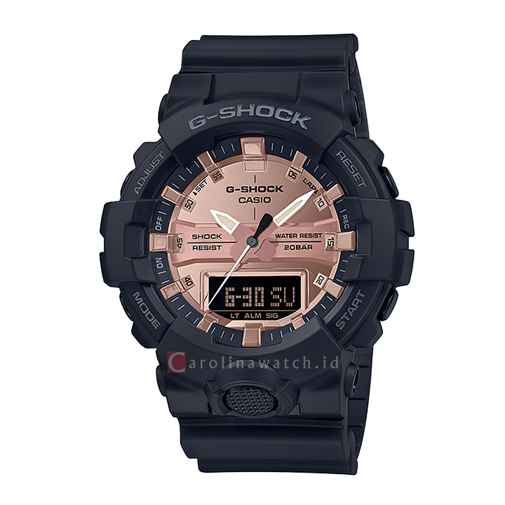 Jam Tangan Casio G-Shock GA-800MMC-1A Men Special Color Models Black Resin Band