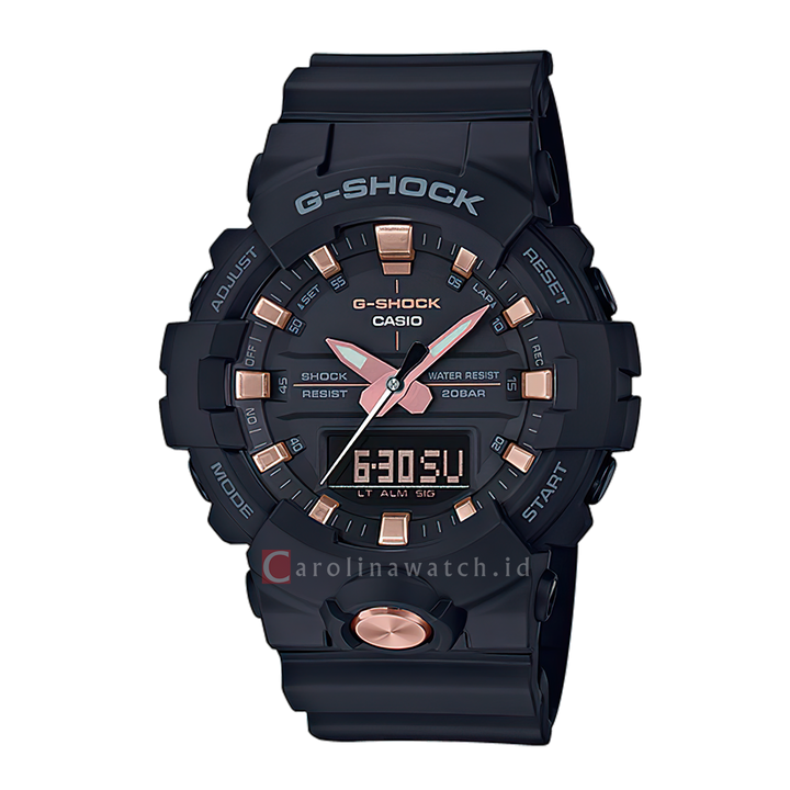 Jam Tangan Casio G-Shock GA-810B-1A4 Men Special Color Models Black Resin Band