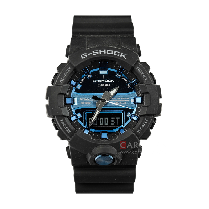 Jam Tangan Casio G-Shock GA-810MMB-1A2 Men Special Color Models Digital Analog Dial Matte Black Resin Band