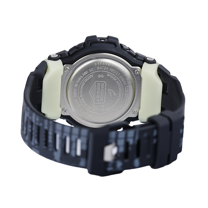 Jam Tangan Casio G-Shock GBD-100LM-1D G-Squad Men Digital Dial Glow In the Dark Resin Band