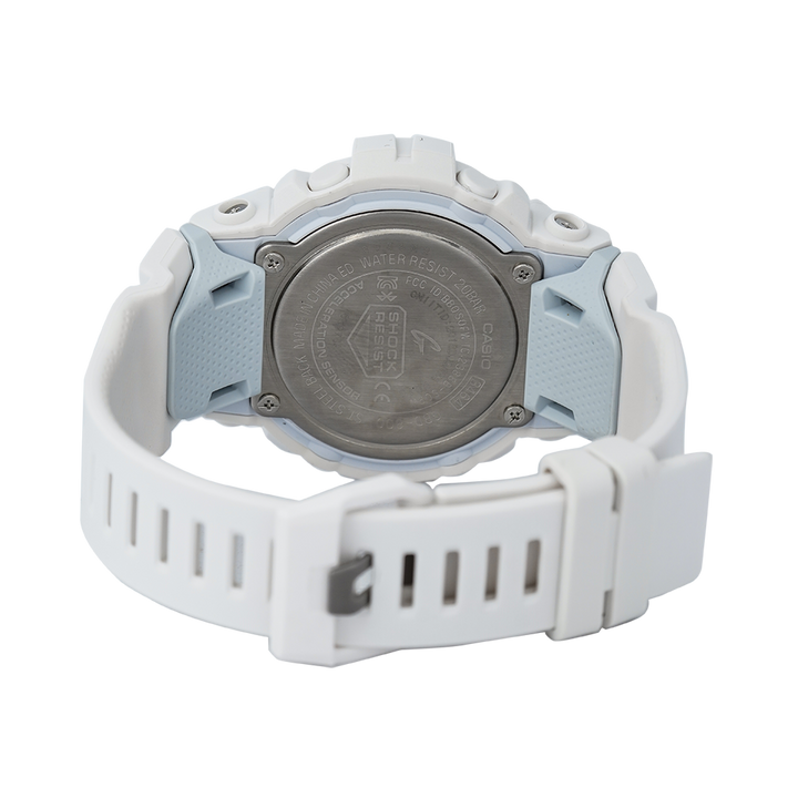 Jam Tangan Casio G-Shock GBD-800-7D Men Digital Dial White Resin Band