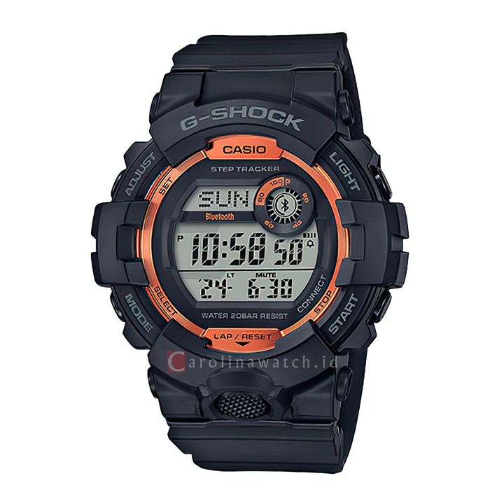 Jam Tangan Casio G-Shock GBD-800SF-1D Men Digital Dial Black Resin Band