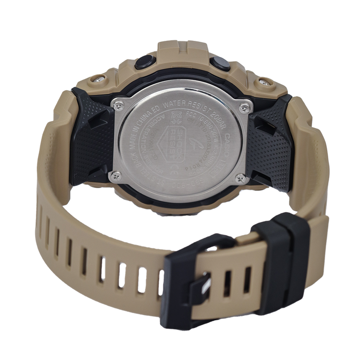 Jam Tangan Casio G-Shock GBD-800UC-5D Men Smart Bluetooth Digital Dial Tan Resin Band