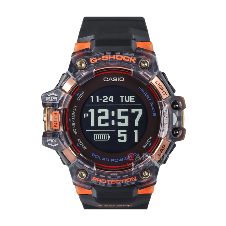 Jam Tangan Casio G-Shock GBD-H1000-1A4 G-Squad Men Digital Dial Black Resin Band