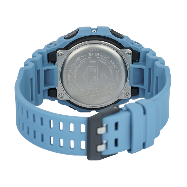 Jam Tangan Casio G-Shock G-Lide GBX-100-2A Men Digital Dial Blue Resin Band