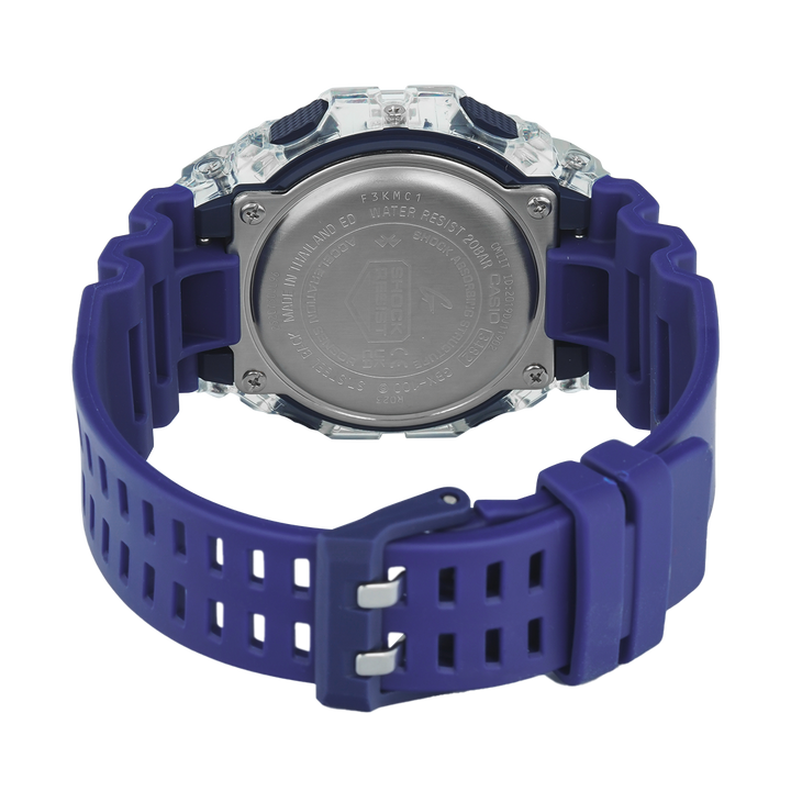 Jam Tangan G-Shock G-Lide GBX-100S-2D Men Digital Dial Blue Resin Band