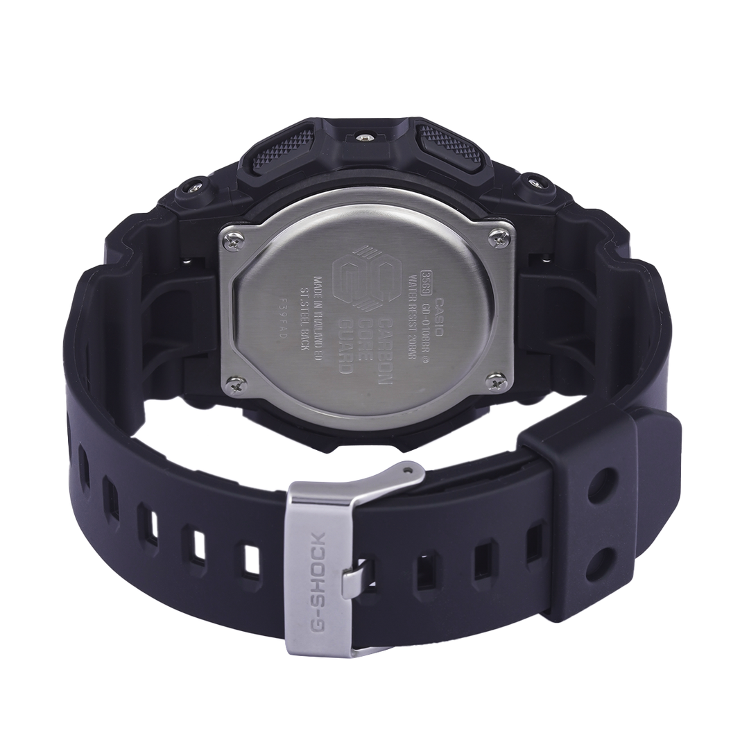 Jam Tangan CASIO G-SHOCK GD-010BBR-1D Men Digital Dial Black Resin Band