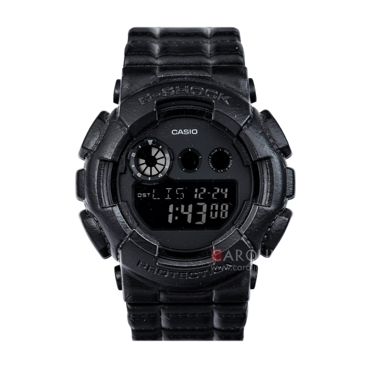 Jam Tangan CASIO G SHOCK GD-120BT-1D Men Digital Dial Black Resin Band