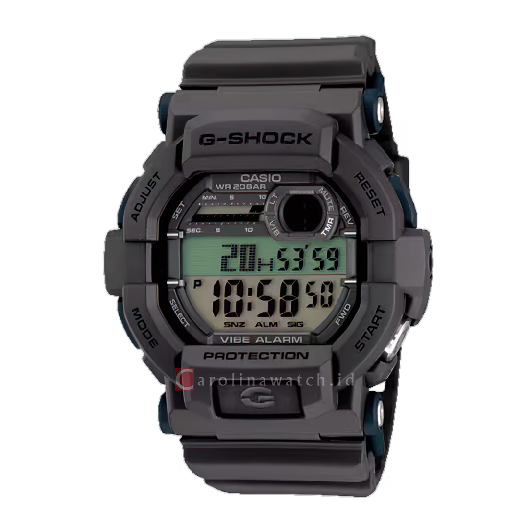 Jam Tangan CASIO G-SHOCK GD-350-8D Men Digital Dial Black Resin Band