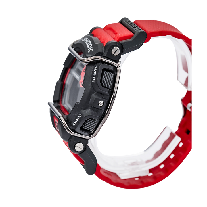 Jam Tangan CASIO G SHOCK GD-400-4D Men Digital Dial Red Resin Band