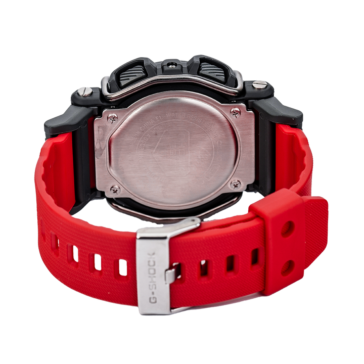 Jam Tangan CASIO G SHOCK GD-400-4D Men Digital Dial Red Resin Band