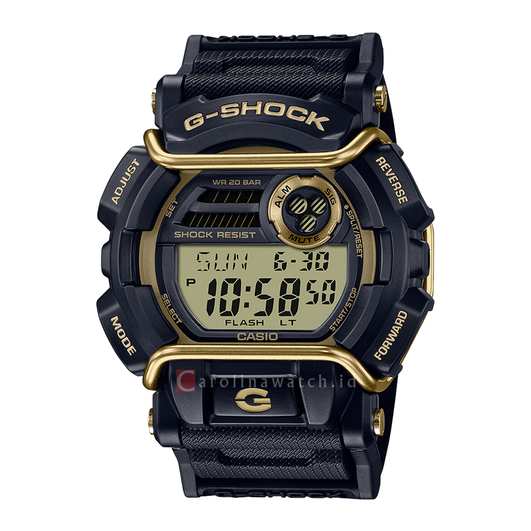 Jam Tangan CASIO G SHOCK GD 400GB 1B2 Men Digital Dial Black Resin Ban Carolina Watch