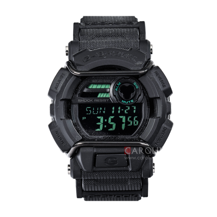 Jam Tangan CASIO G SHOCK GD-400MB-1D Men Digital Dial Black Resin Band