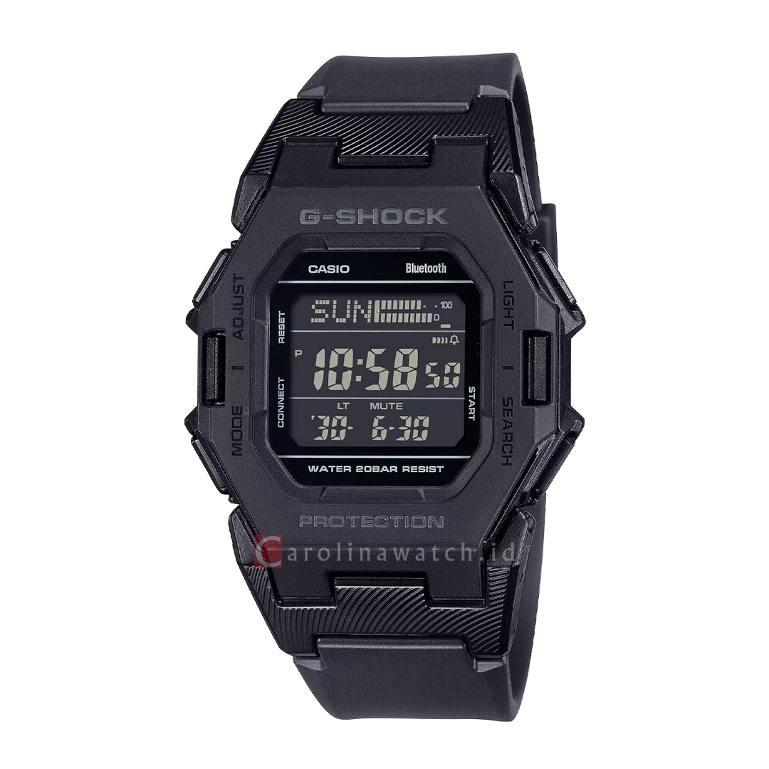 Jam Tangan CASIO G SHOCK GD-B500-1D Men Digital Dial Black Resin Band