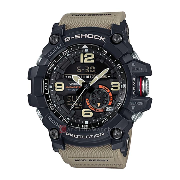 Jam Tangan CASIO G SHOCK GG-1000-1A5 Men Master Of G-Land Mudmaster Cream Resin Band