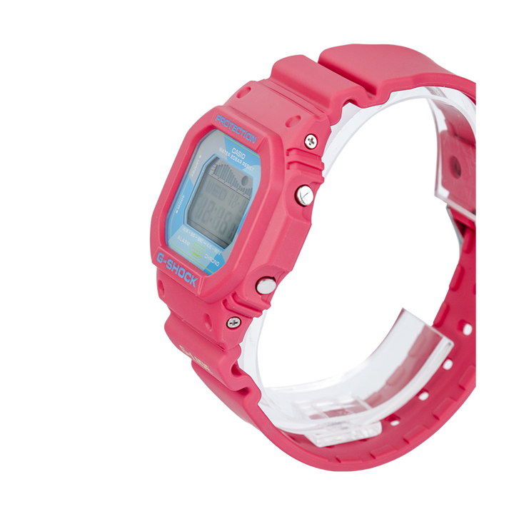 Jam Tangan CASIO G SHOCK G-Lide GLX-5600VH-4D Men Digital Dial Pink Resin Band