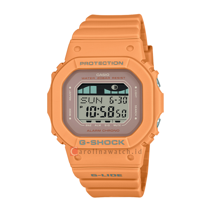 Jam Tangan Casio G-Shock x ITZY G-Lide GLX-S5600-4D Women Orange Spring Summer 2023 Collection