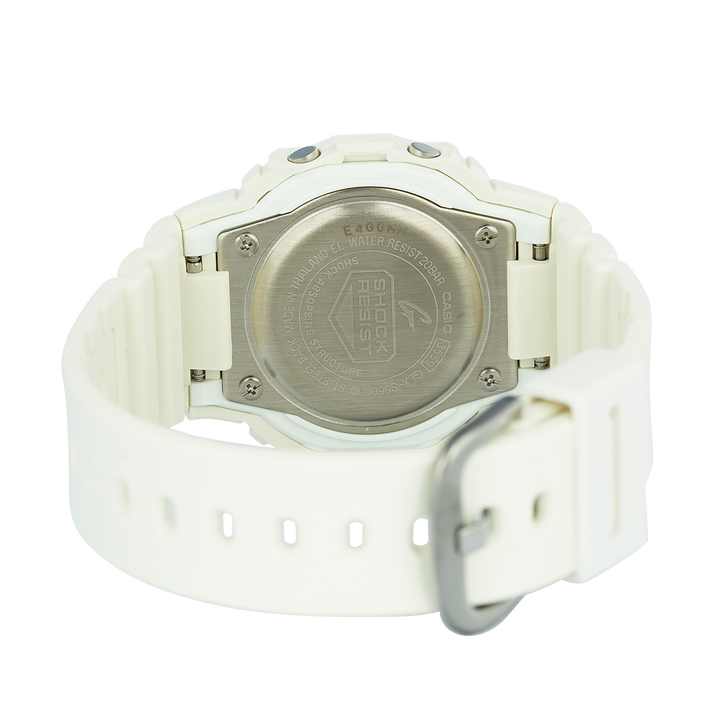 Jam Tangan Casio G-Shock G-Lide GLX-S5600-7B Women Digital Dial White Resin Band