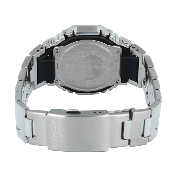 Jam Tangan Casio G SHOCK GM-2110D-3A1 Men Green Digital Analog Dial Stainless Steel Band