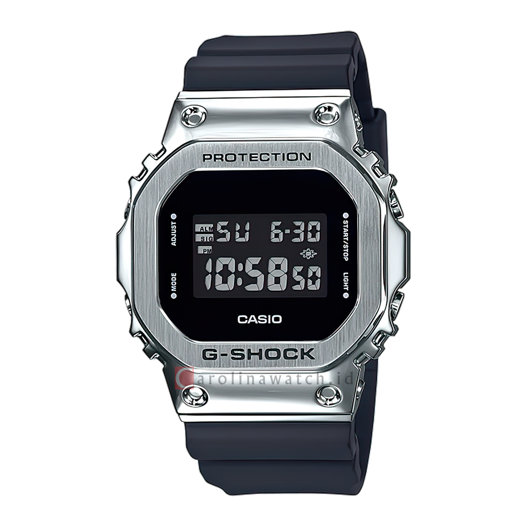 Jam Tangan CASIO G SHOCK GM-5600-1D Men Digital Dial Black Resin Band