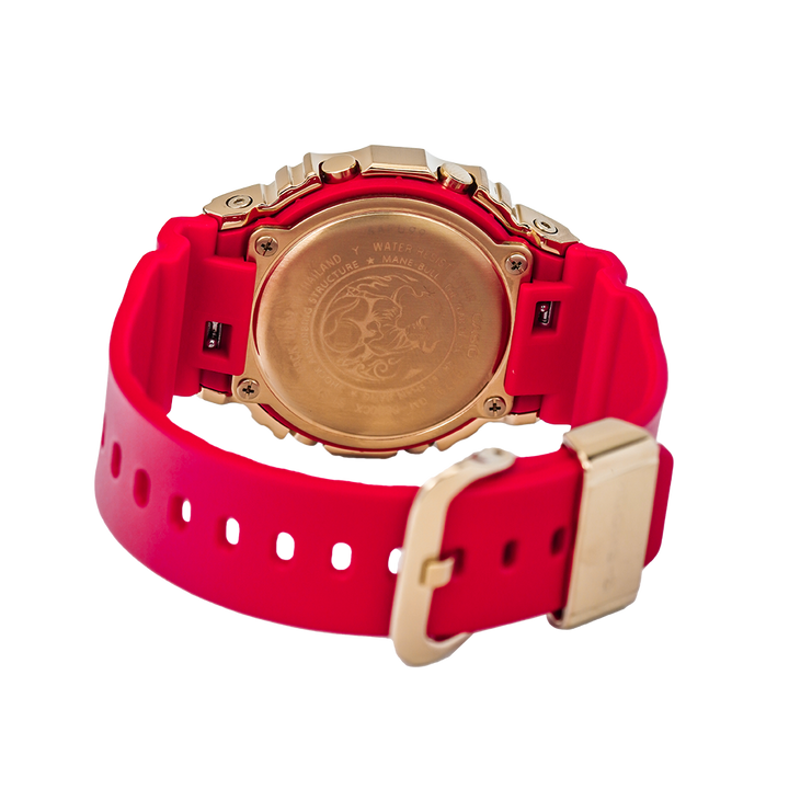 Jam Tangan Casio G-Shock GM-5600CX-4D New Year Of The Ox Zodiac Men Digital Dial Red Resin Band LIMITED EDITION