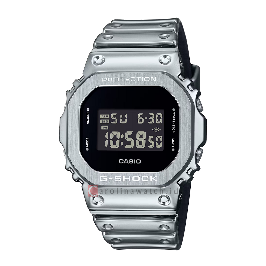 Jam Tangan CASIO G SHOCK GM-5600YM-8D Men Digital Dial Stainless Steel Band