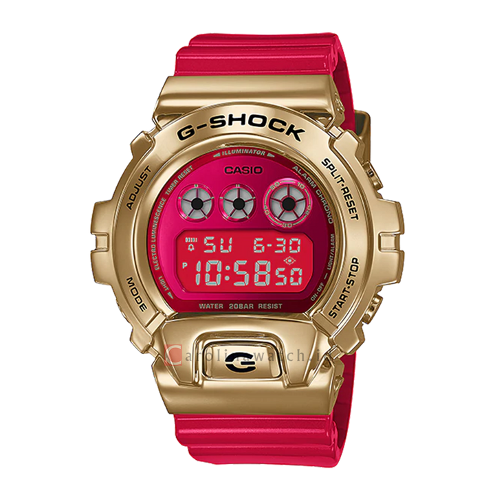 Jam Tangan Casio G-Shock GM-6900CX-4D Men Digital Dial Red Resin Band